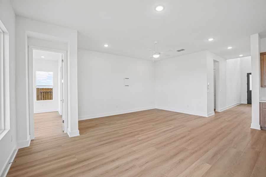 Spacious, unfurnished interior of a new home in Freedom at Anthem, Kyle (Image 20). Spacious, unfurnished interior of a new home in Freedom at Anthem, Kyle (Image 20).