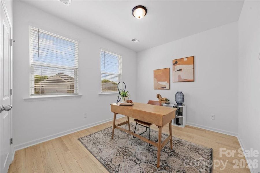 Furnished interior view inside a new home in Sheffield, Indian Trail (Image 32).