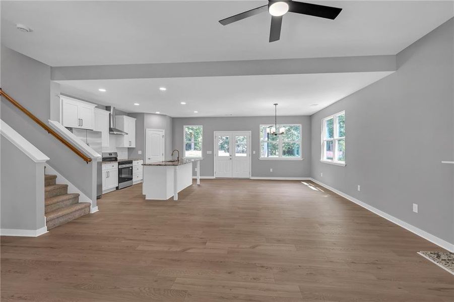 Spacious, unfurnished interior of a new home in , Covington (Image 27).