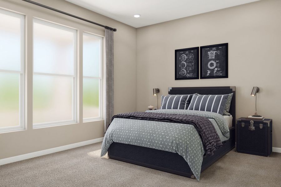 Representative furnished interior of a home built from the 3205 by Tri Pointe Homes in The Aurora Highlands, Aurora (Image 9). Representative furnished interior of a home built from the 3205 by Tri Pointe Homes in The Aurora Highlands, Aurora (Image 9).