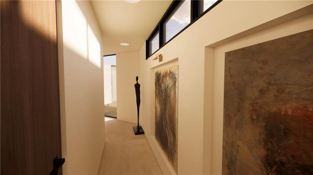 Furnished interior view inside a new home in , Atlanta (Image 5). Furnished interior view inside a new home in , Atlanta (Image 5).