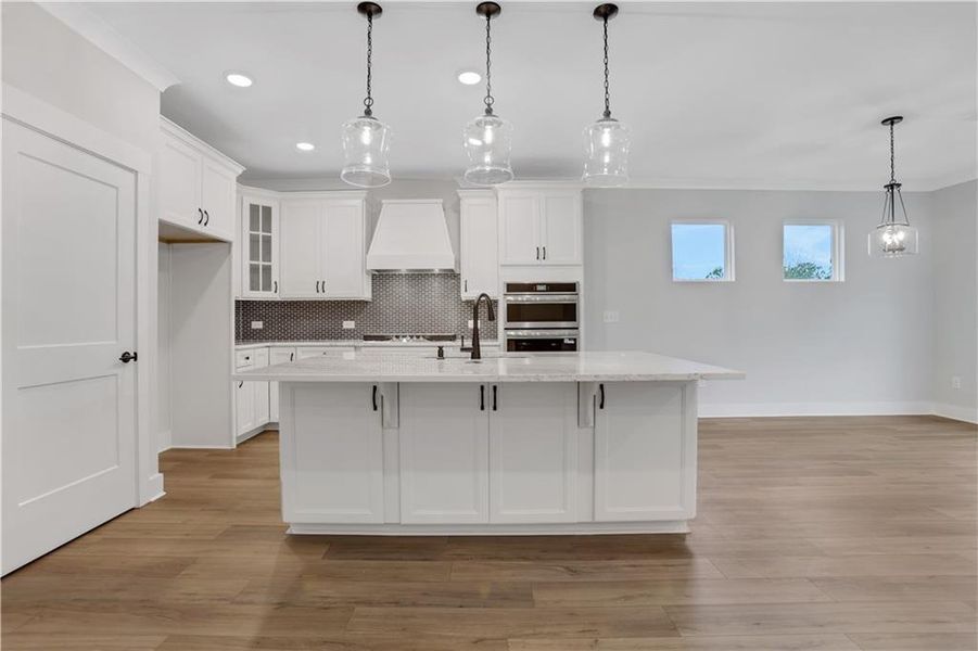 Furnished interior view inside a new home in Cambridge, Flowery Branch (Image 15). Furnished interior view inside a new home in Cambridge, Flowery Branch (Image 15).