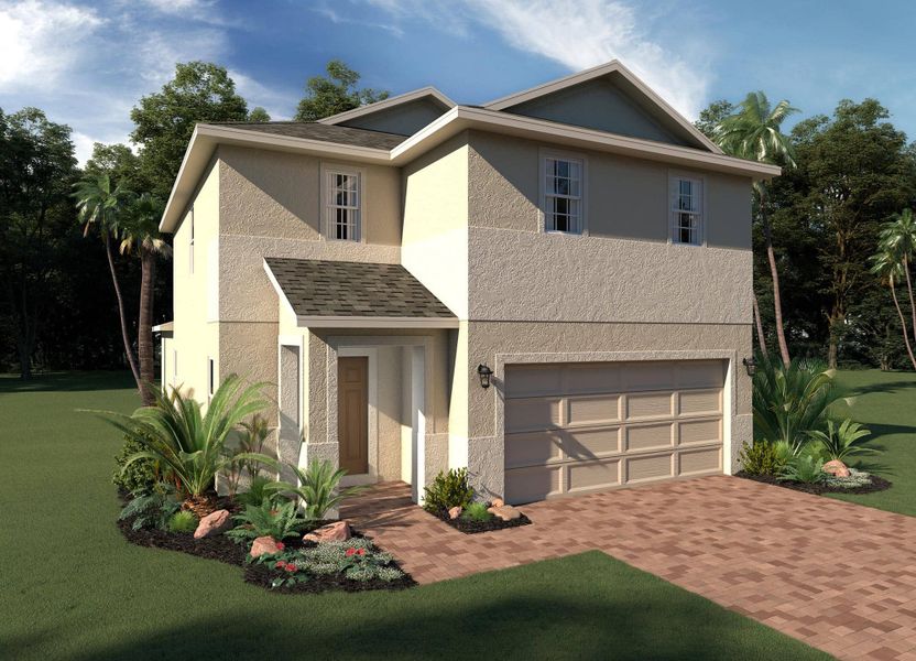 Elevation 2 - Gasparilla by Landsea Homes