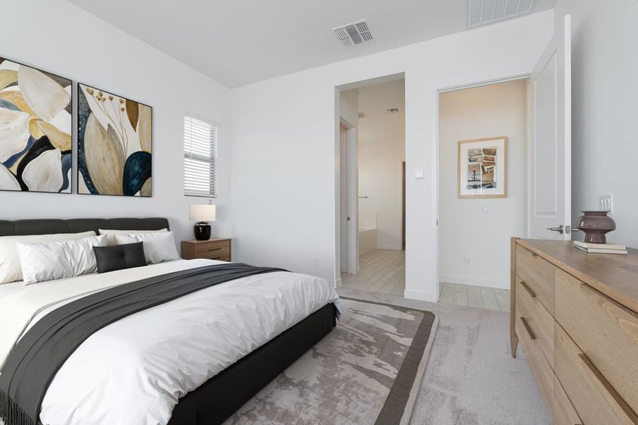 Furnished interior view inside a new home in Soleo, San Tan Valley (Image 10).