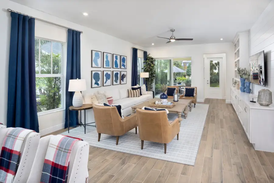 Representative furnished interior of a home built from the Crown by Mattamy Homes in Newfield, Palm City (Image 7).