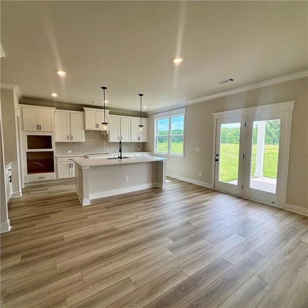 Spacious, unfurnished interior of a new home in Rosewood Lake Estates, Hoschton (Image 37). Spacious, unfurnished interior of a new home in Rosewood Lake Estates, Hoschton (Image 37).