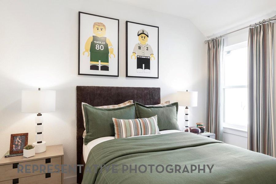 Furnished interior view inside a new home in Parkside On The River, Georgetown (Image 8).