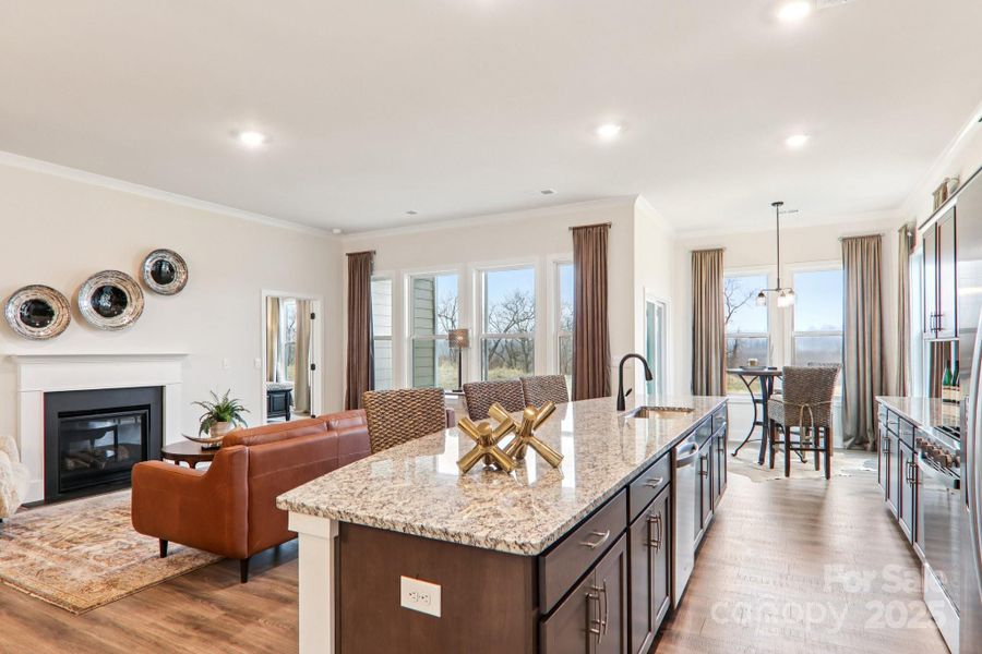 Photos are representative - model home