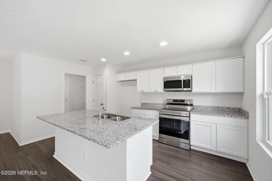 Furnished interior view inside a new home in , Jacksonville (Image 6).