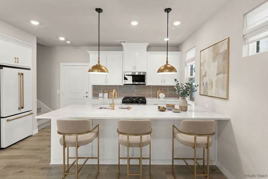 Furnished interior view inside a new home in Ten Mile Creek, Celina (Image 9).