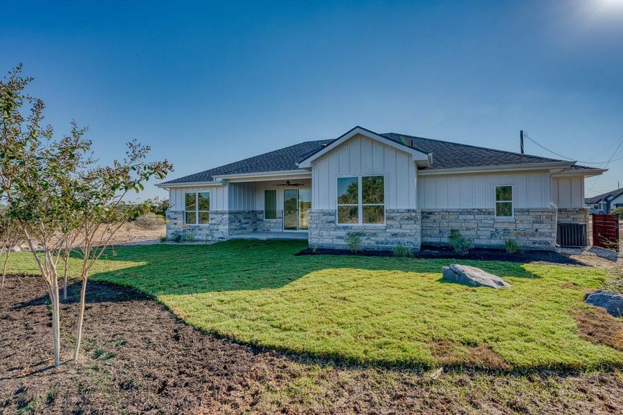 Exterior details and patio area of a home in , Horseshoe Bay (Image 21). Exterior details and patio area of a home in , Horseshoe Bay (Image 21).