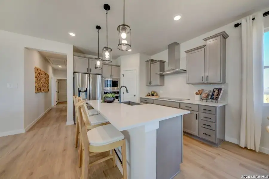 Furnished interior view inside a new home in , San Antonio (Image 9).