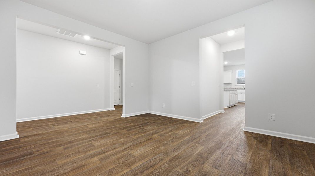 Spacious, unfurnished interior of a new home in Pine Hills at Cane Bay, Summerville (Image 14). Spacious, unfurnished interior of a new home in Pine Hills at Cane Bay, Summerville (Image 14).
