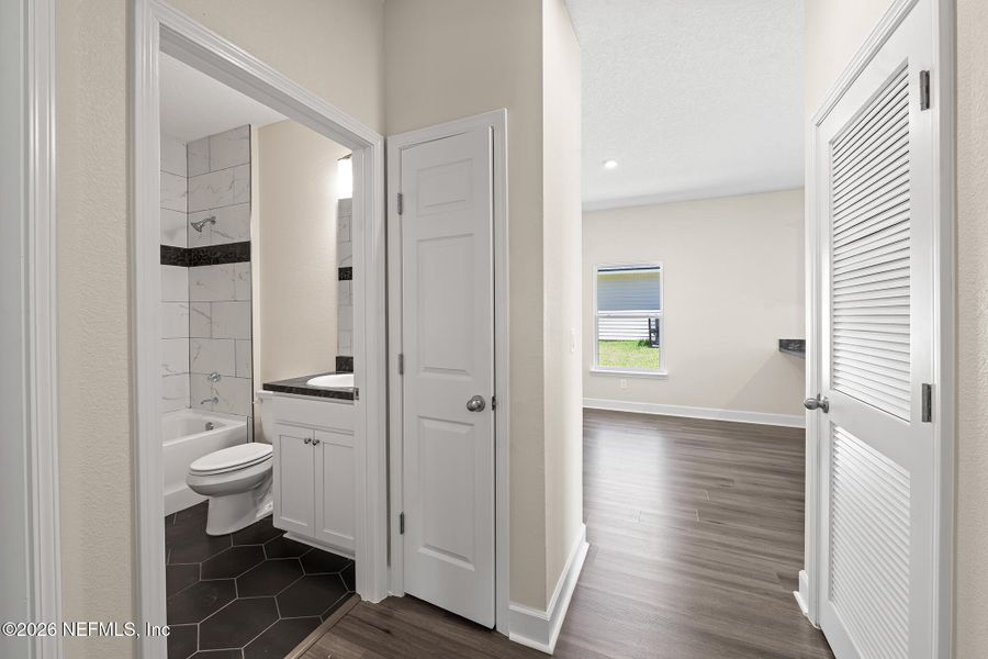 Furnished interior view inside a new home in , Jacksonville (Image 12).