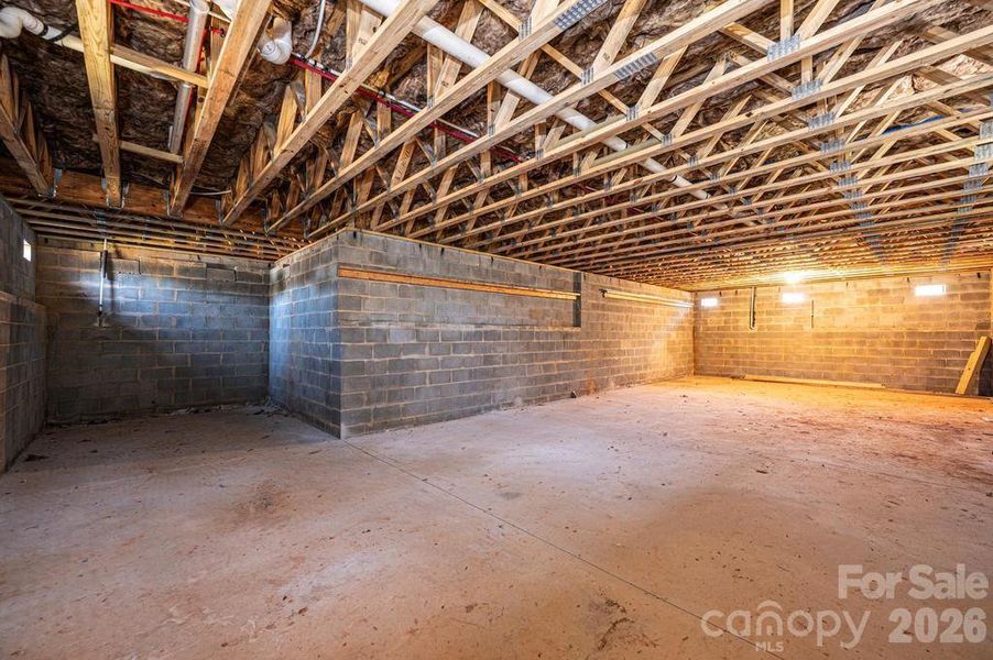 In-progress construction of a new home in , Hickory, NC (Image 33).