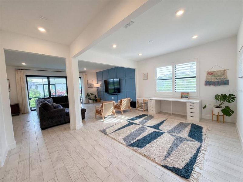 Furnished interior view inside a new home in Sapphire Point at Lakewood Ranch, Lakewood Ranch (Image 8).