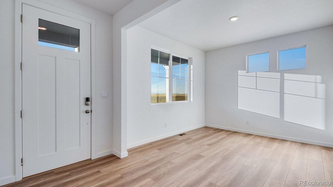 Spacious, unfurnished interior of a new home in Spring Valley Ranch, Elizabeth (Image 23).