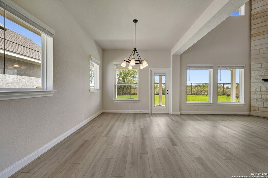 Spacious, unfurnished interior of a new home in The Crossvine 55’, Schertz (Image 33).