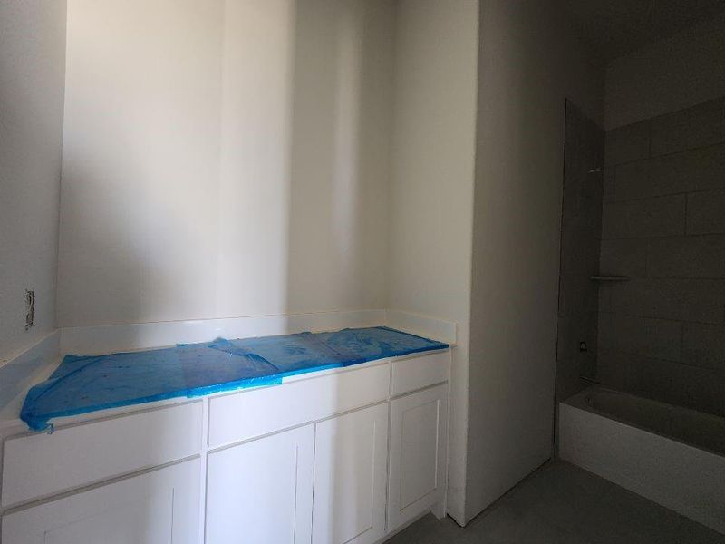 In-progress construction of a new home in Rocky Top, Krum, TX (Image 12).