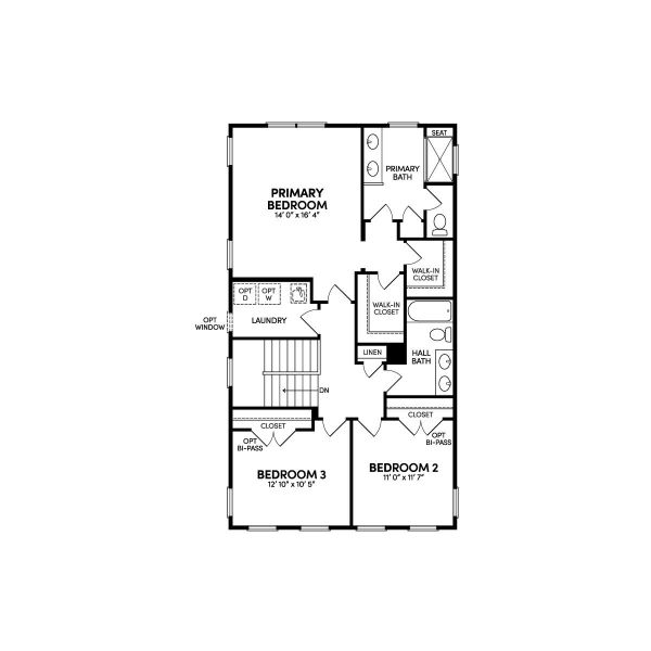 2D floor plan layout of this home in Nexton, Summerville, SC (Image 4). 2D floor plan layout of this home in Nexton, Summerville, SC (Image 4).