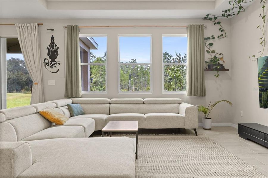 Furnished interior view inside a new home in Deerbrook, Land O' Lakes (Image 38).