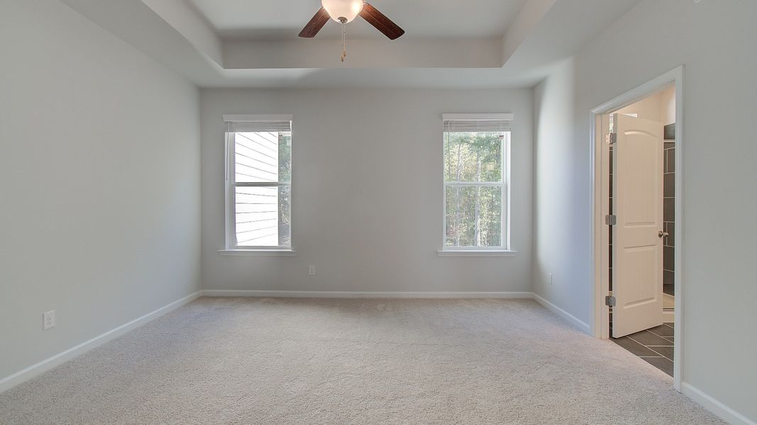 Furnished interior view inside a new home in Daybreak, Newnan (Image 19).