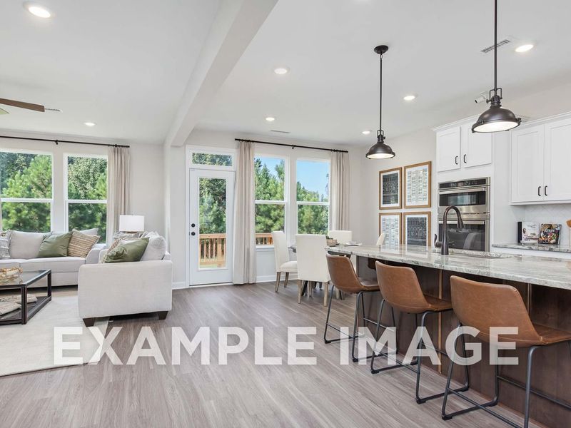 Representative furnished interior of a home built from the The Willow E by Davidson Homes LLC in Tobacco Road, Angier (Image 9). Representative furnished interior of a home built from the The Willow E by Davidson Homes LLC in Tobacco Road, Angier (Image 9).