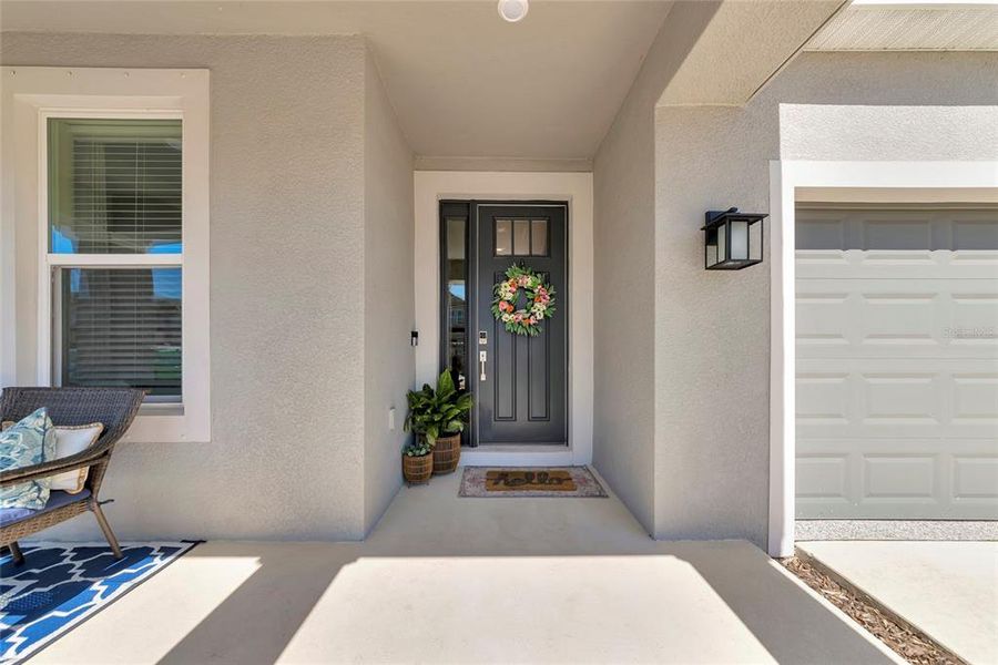 Exterior details and patio area of a home in Skye Ranch Community Group Page, Sarasota (Image 30).