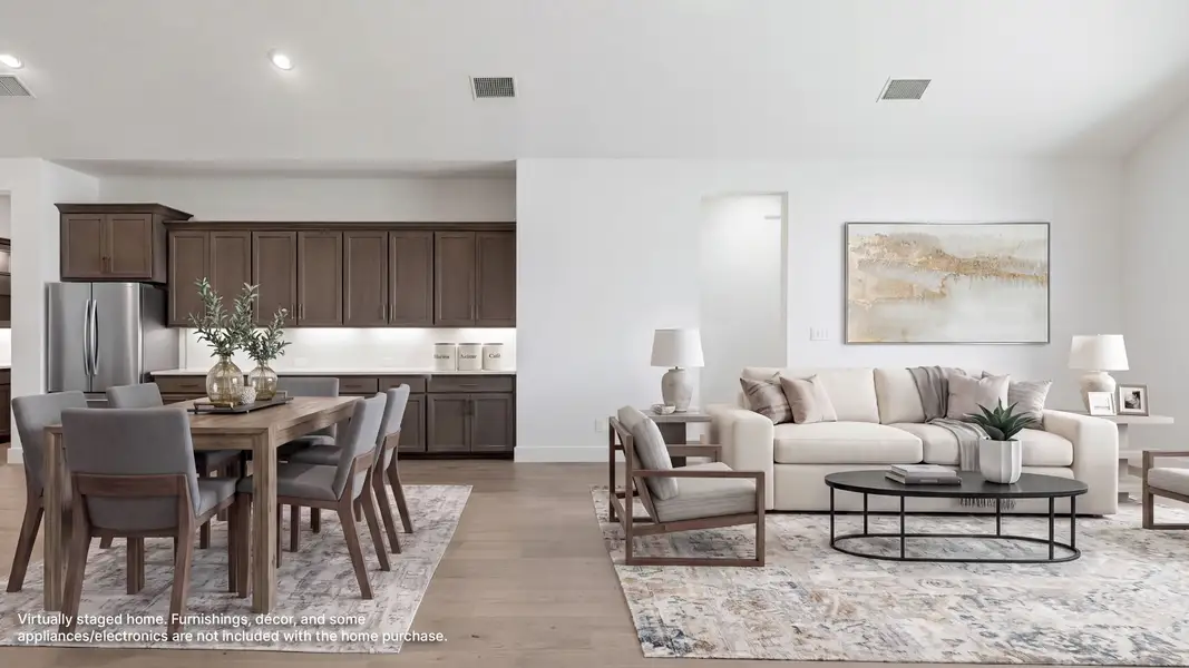 Furnished interior view inside a new home in Terraces, Rockwall (Image 5).