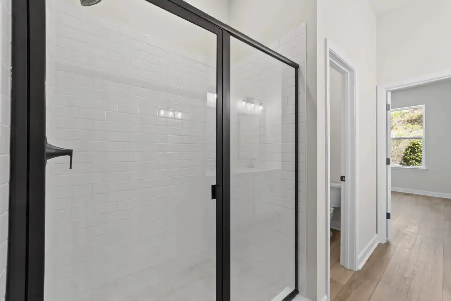 Sample Primary Bathroom photo. Actual structural options and design finishes of home may vary.