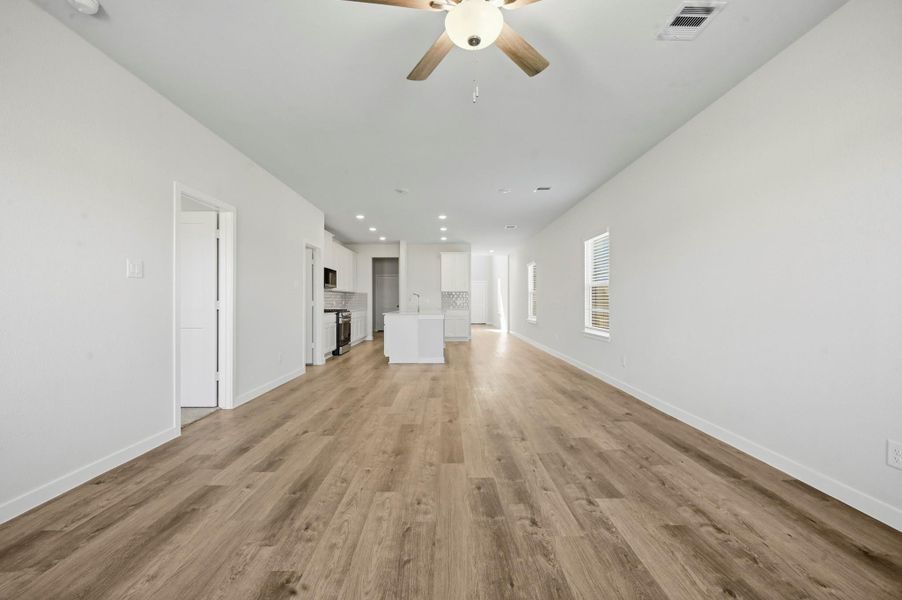 Spacious, unfurnished interior of a new home in Barrett Crossing, Crosby (Image 23).