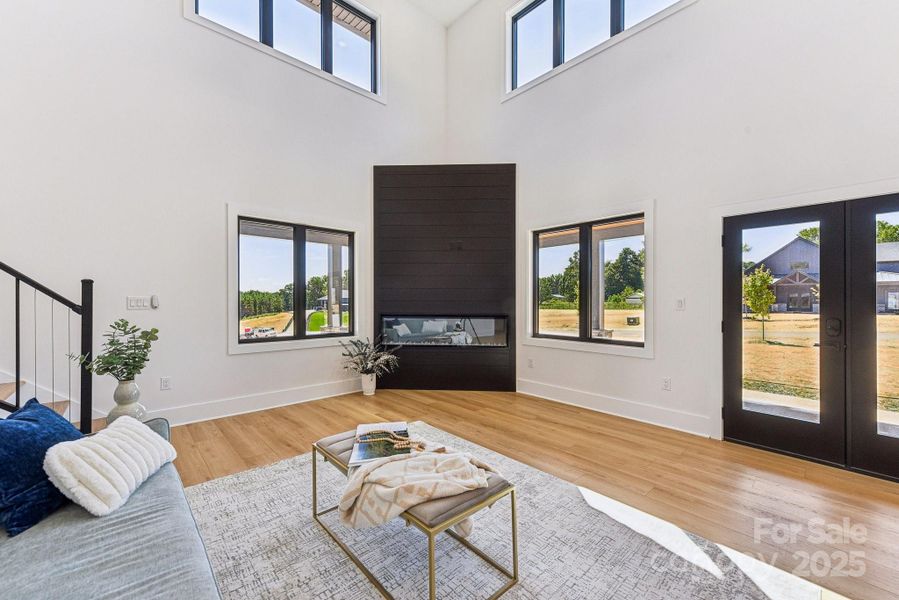 Furnished interior view inside a new home in , Mooresville (Image 15). Furnished interior view inside a new home in , Mooresville (Image 15).