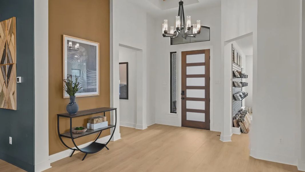 Furnished interior view inside a new home in Newhaven, Manor (Image 4).