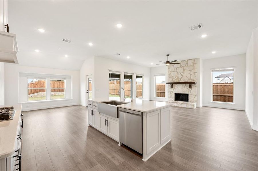 Furnished interior view inside a new home in Meraki, Forney (Image 9).