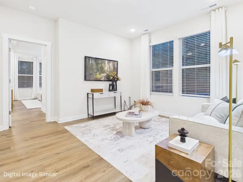 Furnished interior view inside a new home in , Charlotte (Image 17).