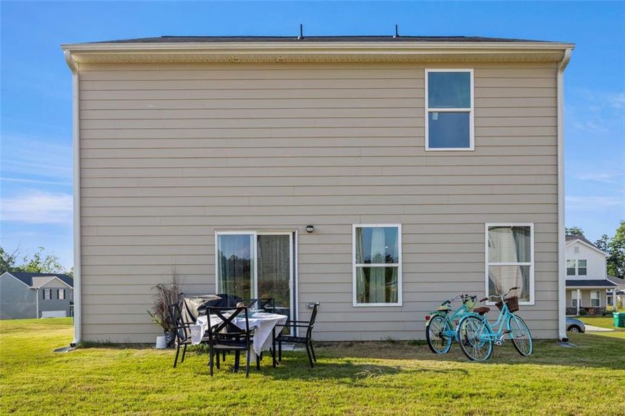 Front exterior of a new home in Kingston Park, Kingston, GA, highlighting curb appeal (Image 17).