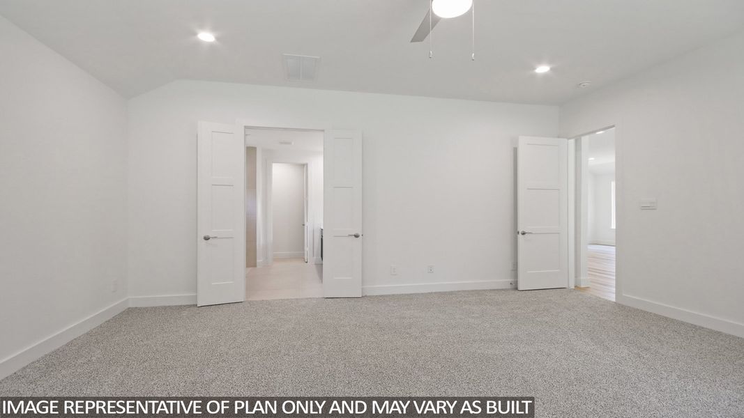 Representative unfurnished interior of a home built from the Garnet by D.R. Horton in Mill Creek Estates, Magnolia (Image 18). Representative unfurnished interior of a home built from the Garnet by D.R. Horton in Mill Creek Estates, Magnolia (Image 18).