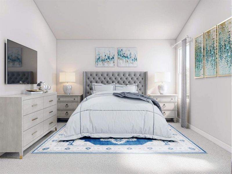 Furnished interior view inside a new home in Colony Park, Eastland (Image 12).