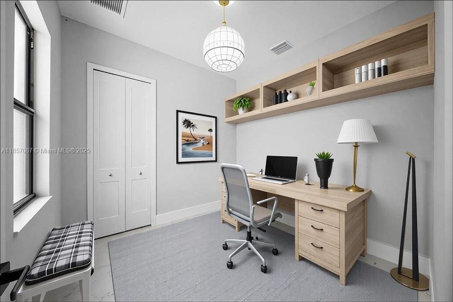 Furnished interior view inside a new home in , Labelle (Image 10). Furnished interior view inside a new home in , Labelle (Image 10).