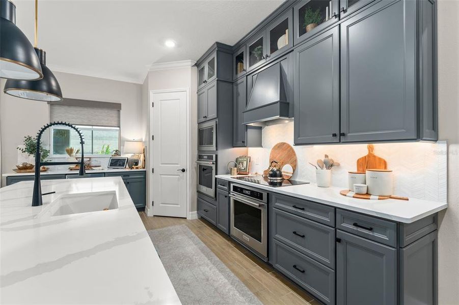 Furnished interior view inside a new home in , Winter Garden (Image 53). Furnished interior view inside a new home in , Winter Garden (Image 53).