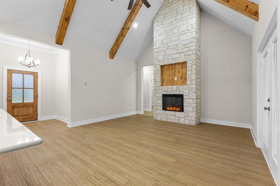 Spacious, unfurnished interior of a new home in , Greenville (Image 19).