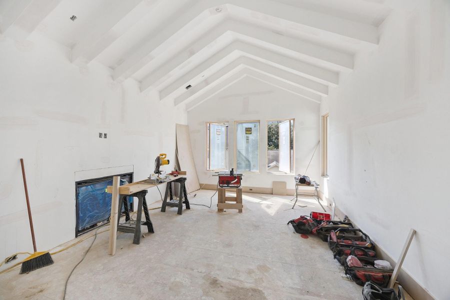 Furnished interior view inside a new home in , Houston (Image 8).