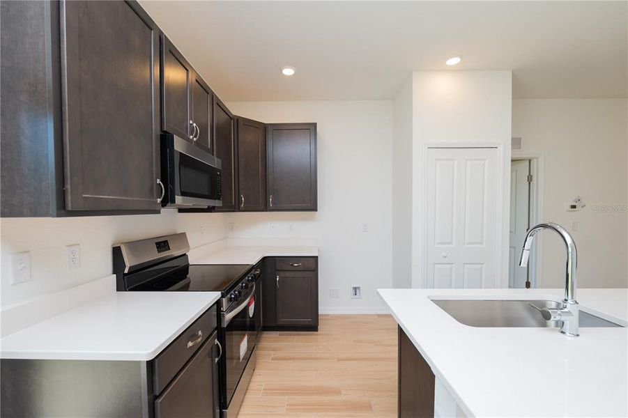 Furnished interior view inside a new home in , Sebring (Image 5).