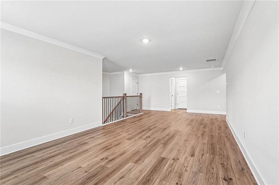 Spacious, unfurnished interior of a new home in Fowler Farms, Auburn (Image 34). Spacious, unfurnished interior of a new home in Fowler Farms, Auburn (Image 34).