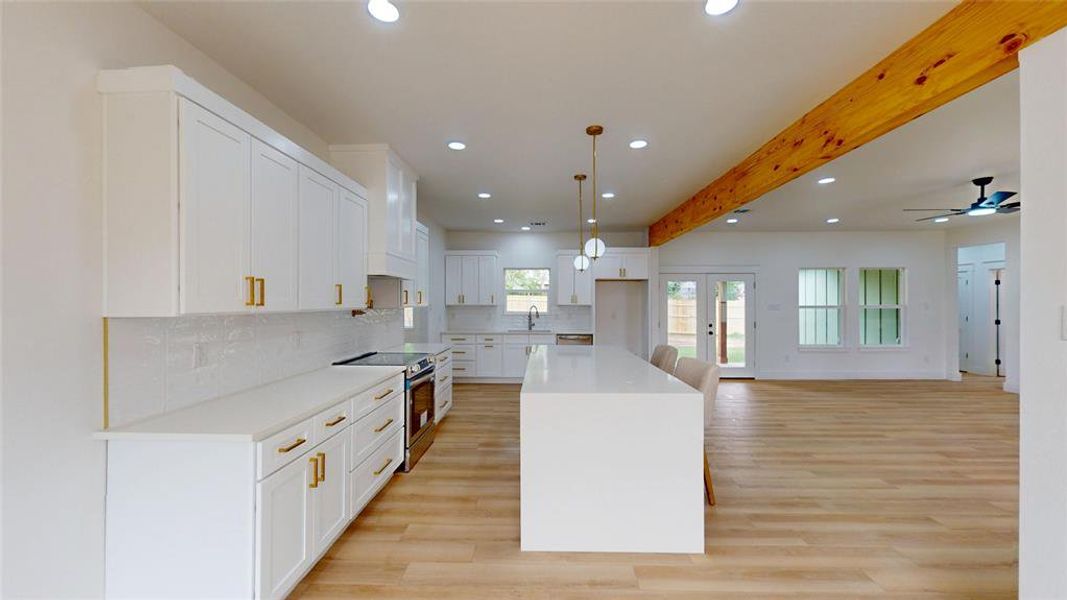 Furnished interior view inside a new home in , Weatherford (Image 4).