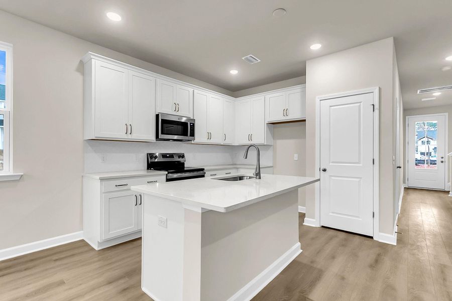 Furnished interior view inside a new home in , Summerville (Image 6). Furnished interior view inside a new home in , Summerville (Image 6).