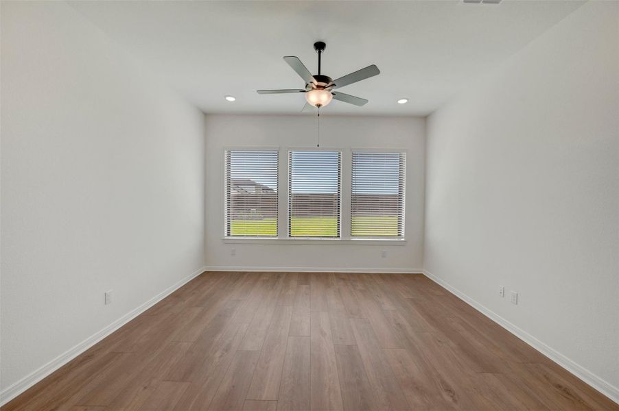 Spacious, unfurnished interior of a new home in Austin Point - Terrace Collection, Richmond (Image 19).