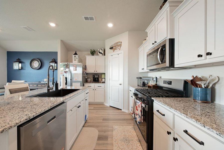 Furnished interior view inside a new home in , Fort Worth (Image 11).