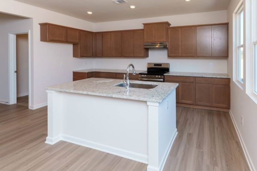 Representative furnished interior of a home built from the Clayton by Piedmont Residential in Hampton Ridge, Jefferson (Image 8).