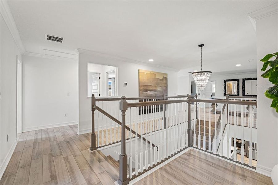 Spacious, unfurnished interior of a new home in Whispering Oaks Preserve, Wesley Chapel (Image 21).